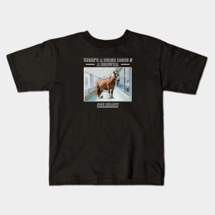 Horse In A Hospital Kids T-Shirt